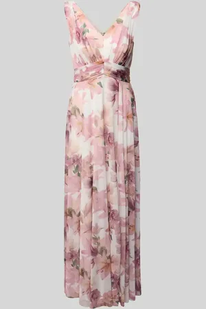 Christian Berg Abendkleid mit V-Ausschnitt in , Größe 32