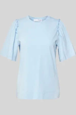 SELECTED T-Shirt mit Raffungen Modell 