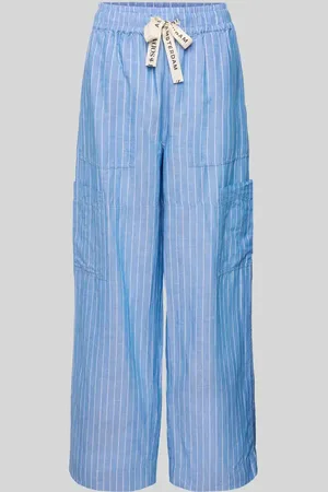 Scotch&Soda Wide Leg Stoffhose mit aufgesetzten Beintaschen in , Größe L