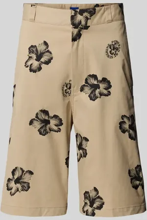 Hugo Blue Baggy Fit Bermudas mit Eingrifftaschen Modell 