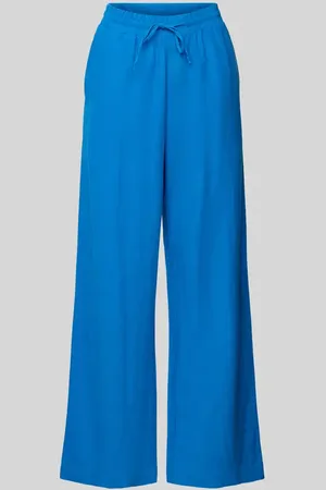 Freequent Straight Leg Leinenhose mit Eingrifftaschen Modell 