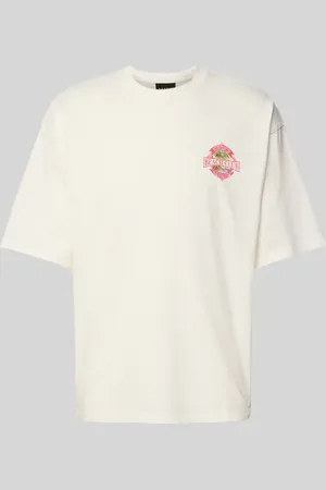 Review T-Shirt mit Label-Print in , Größe L