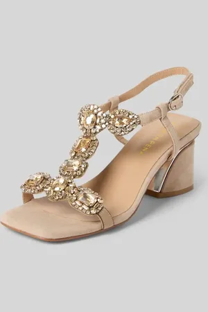 Alma en Pena Sandalette mit Ziersteinbesatz in , Größe 36