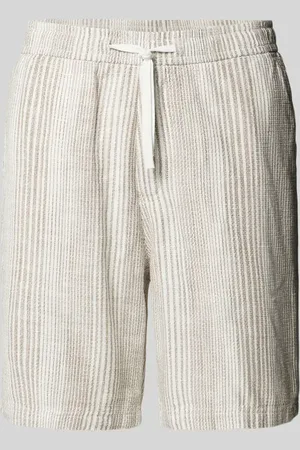 QS by s.Oliver Relaxed Fit Bermudas aus reiner Baumwolle in , Größe L