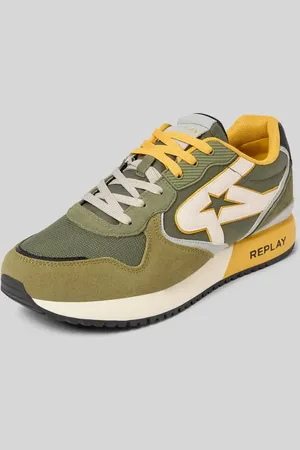 Replay Sneaker aus Leder-Mix Modell 