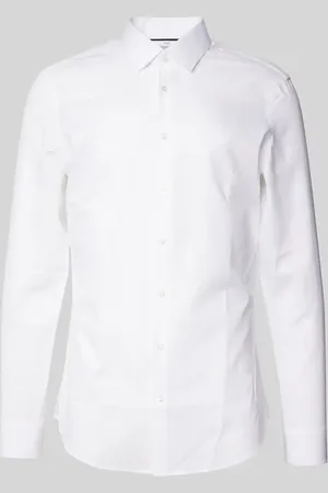 Jake*s Super Slim Fit Businesshemd aus Popeline in , Größe 37/38