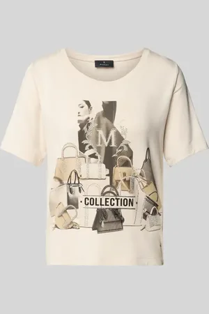 monari T-Shirt mit Strasssteinbesatz in , Größe 34