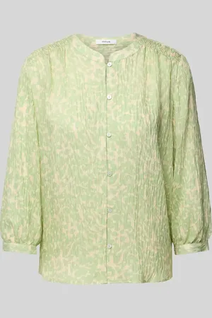 Opus Regular Fit Bluse in Crinkle-Optik Modell 