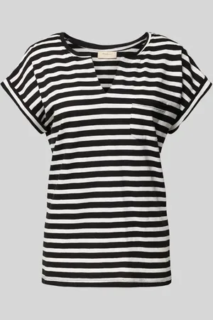 Freequent T-Shirt mit V-Ausschnitt Modell 