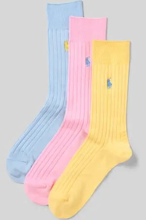 Ralph Lauren Socken im 3er-Pack mit Logo-Stitching Modell 