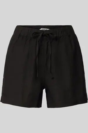 ONLY Loose Fit Shorts aus Viskose-Leinen-Mix Modell 