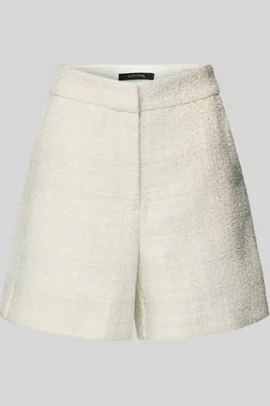 Comma, Relaxed Fit Shorts mit Strukturmuster in , Größe 36