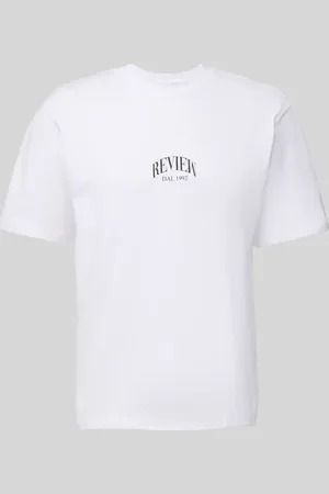 Review T-Shirt mit Label-Print in , Größe L