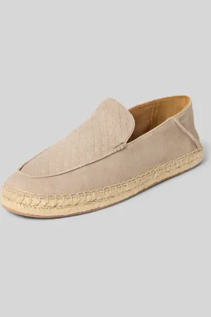 HUGO BOSS Lederloafer mit Strukturmuster Modell 