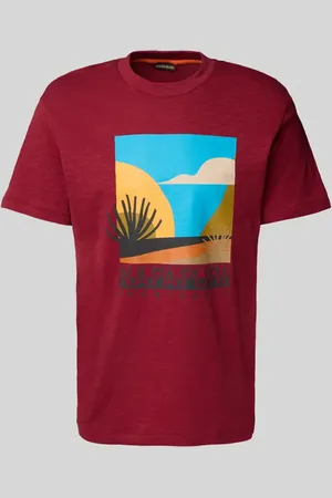 Napapijri T-Shirt mit Label-Print Modell 