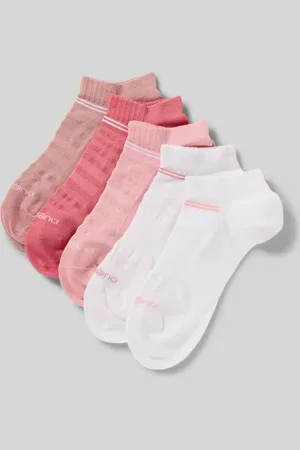Camano Sneakersocken im 5er-Pack mit Logo-Detail in , Größe 35-38