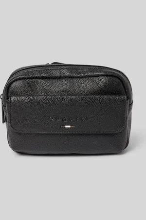 Bugatti Bauchtasche mit Logo-Prägung Modell 