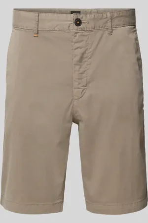 HUGO BOSS Slim Fit Chino-Shorts mit Gürtelschlaufen in , Größe 30