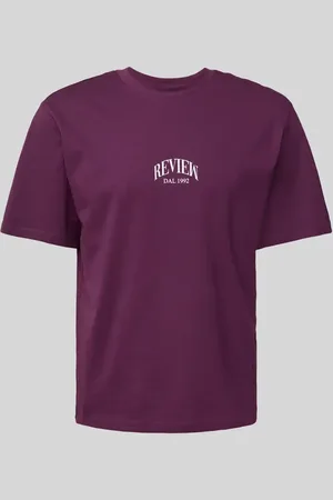 Review T-Shirt mit Label-Print in , Größe L