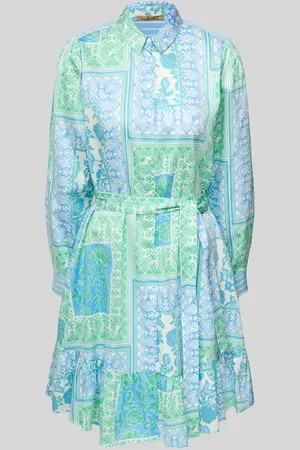 Smith and Soul Knielanges Hemdblusenkleid mit Bindegürtel in , Größe L