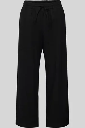Freequent Straight Leg Leinenhose mit Eingrifftaschen Modell 