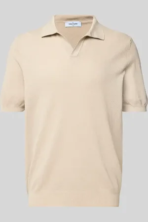 Gran Sasso Regular Fit Poloshirt mit V-Ausschnitt in , Größe 52