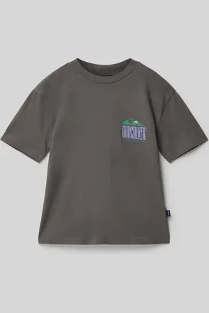 Quiksilver T-Shirt mit Label-Print in , Größe 140