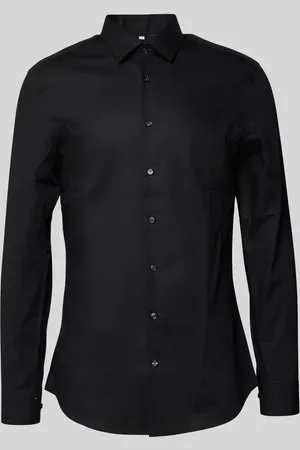 Jake*s Super Slim Fit Businesshemd aus Popeline in , Größe 35/36