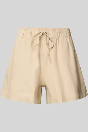 ONLY Loose Fit Shorts aus Viskose-Leinen-Mix Modell 