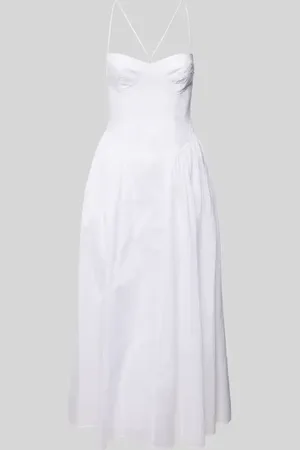 Bardot Abendkleid mit Spaghettiträgern Modell 