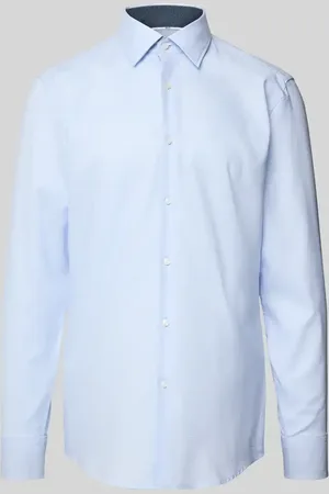 HUGO BOSS Regular Fit Business-Hemd mit Kentkragen Modell 