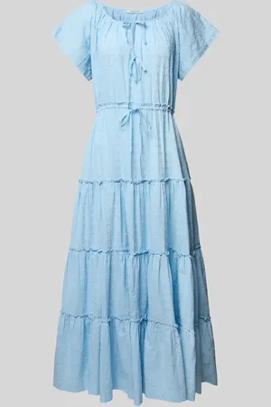 Scotch&Soda Maxikleid im Stufen-Look mit Schnürung in , Größe 34
