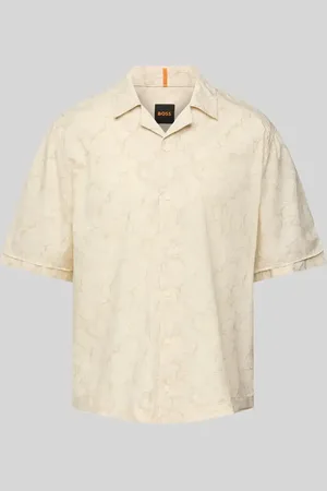HUGO BOSS Relaxed Fit Freizeithemd mit 1/2-Arm Modell 
