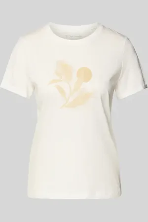 TOM TAILOR Regular Fit T-Shirt aus reiner Baumwolle in , Größe L