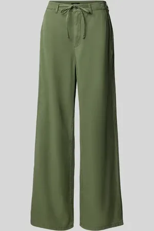 Oui Hose mit weitem Bein und Eingrifftaschen in , Größe 34