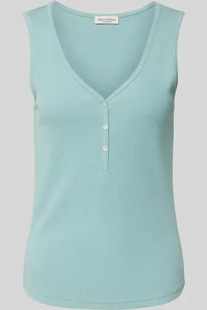 Marc O’ Polo Slim Fit Tank Top aus Baumwoll-Mix in , Größe L