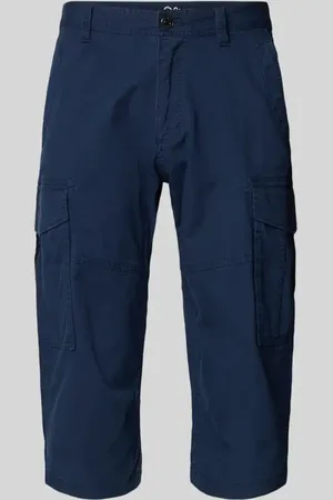 QS by s.Oliver Relaxed Fit Bermuda aus Baumwoll-Mix Modell 