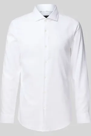 HUGO BOSS Slim Fit Business-Hemd mit Kentkragen Modell 