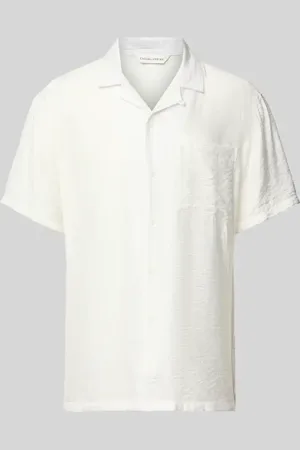 Casual Friday Regular Fit Freizeithemd in Crinkle-Optik Modell 