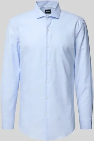 HUGO BOSS Slim Fit Business-Hemd mit Kentkragen Modell 
