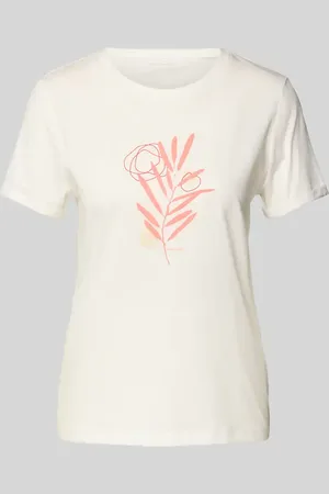TOM TAILOR Regular Fit T-Shirt aus reiner Baumwolle in , Größe L