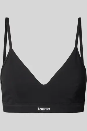 Snocks Bustier mit Label-Detail in , Größe L