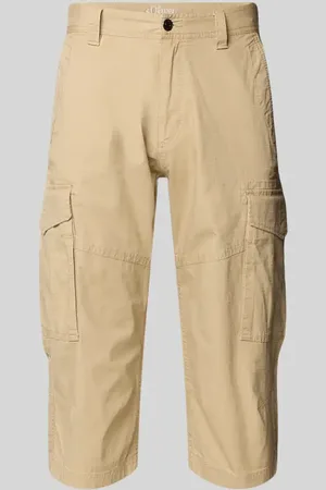 QS by s.Oliver Relaxed Fit Bermudas aus Baumwoll-Mix in , Größe 31