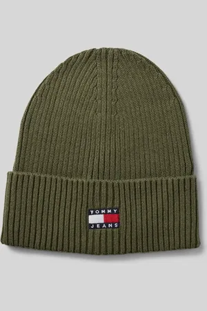 Tommy Hilfiger Strickmütze mit Label-Stitching Modell 