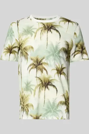 McNeal T-Shirt im Allover-Look mit Rundhalsausschnitt in , Größe L