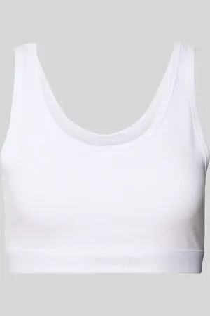 Snocks Bustier mit elastischem Bund und Label-Detail in , Größe L