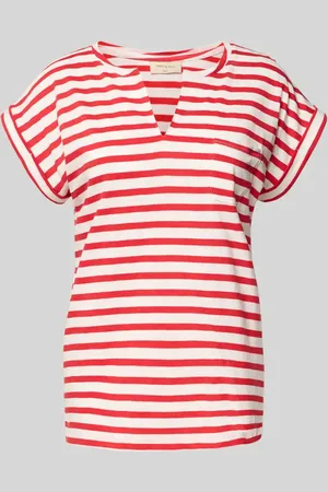 Freequent T-Shirt mit V-Ausschnitt Modell 