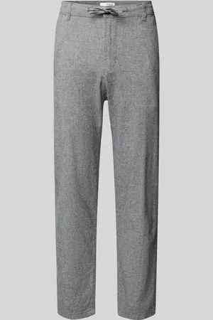 SELECTED Slim Tapered Fit Hose mit Tunnelzug Modell 