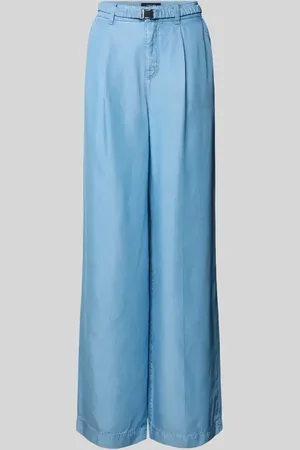 Marc Cain Wide Fit Jeans mit Bundfalten in , Größe 46