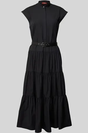 Max Mara Maxikleid mit Stehkragen Modell 
